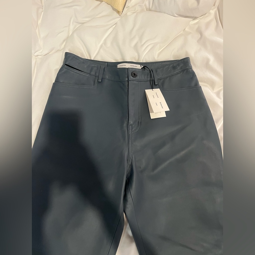 NWT Proenza leather pants